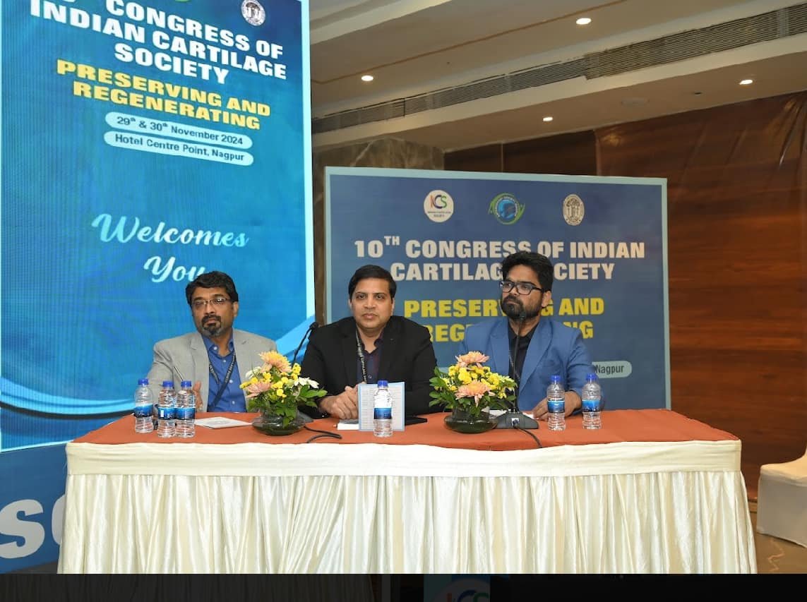 Dr. Manoj Pahukar in Congress of India Cartilage Society Meeting